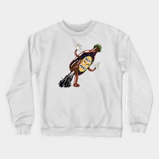 Butt Puke Beer Crewneck Sweatshirt